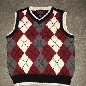 Toddler boy sweater vest